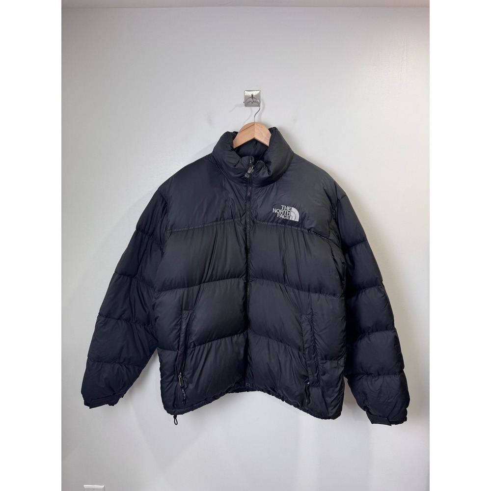 The North Face Men Black Nuptse 700 Down Puffer Jacket Size Large